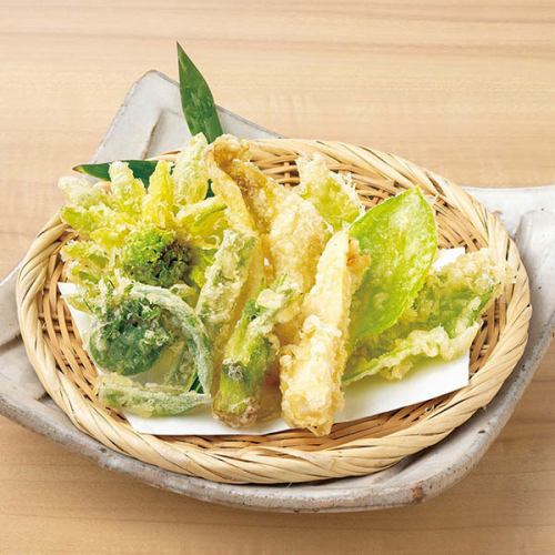 山菜天布羅 盛り合わせ