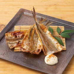 Halfbeak marinated in mirin