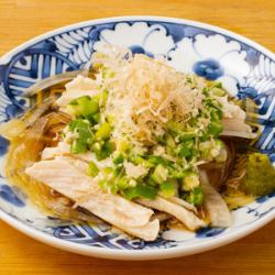 오쿠라와 찐 닭의 상쾌한 폰즈