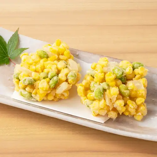 Corn tempura