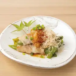 肉巻き 万願寺唐辛子