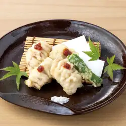 鱧 天布羅 梅肉和え