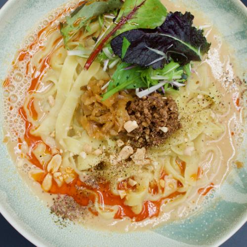 花車　汁なし　担々麺
