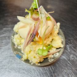 北あかりのポテサラ