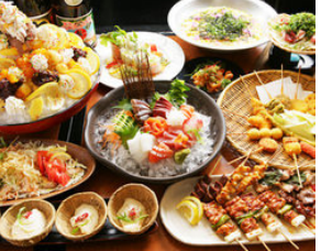 We offer banquet courses with all-you-can-drink plans ranging from 4,000 to 6,000 yen.