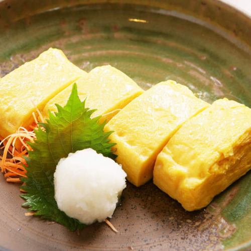 チーズと明太子オムレツ/鶏みそと九条ねぎオムレツ/フワ旨だし巻き