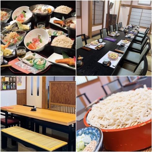 A long-established soba restaurant founded in 1920 in front of Gyoda Hachiman Shrine! We pride ourselves on our special banquet cuisine!