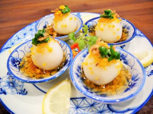 Vynut (Shrimp Mochi Mochi dumplings) 800 yen