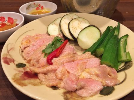 特製tichikabu（豬胸肉）烤肉