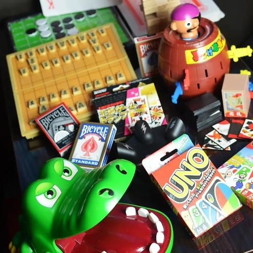 各種ゲームも充実