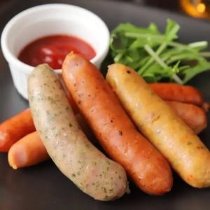 5 kinds of sausage platter