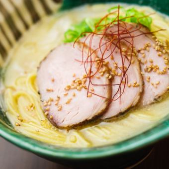 [After-party only] Finish off with Tori Takumi's proud ramen! All-you-can-drink included, 5 dishes in total! "After-party course 3,500 yen"