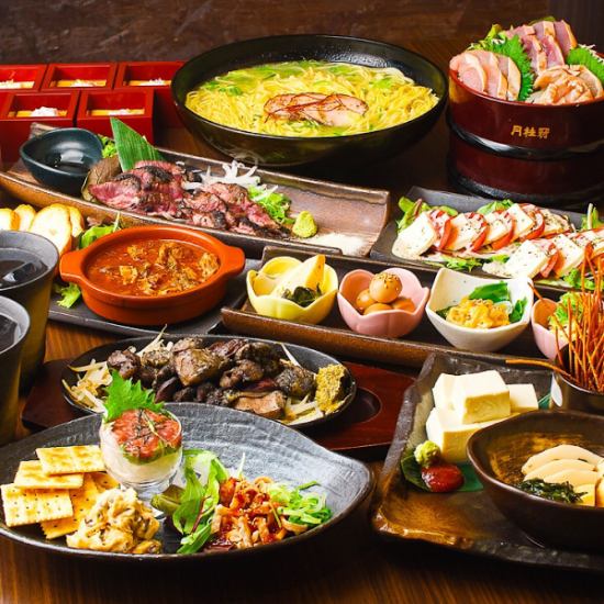 Popular for banquets! OK for up to 36 people on the floor! Together with sake selected carefully from local chicken and banban.