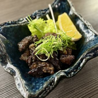烤黑舌配蔥