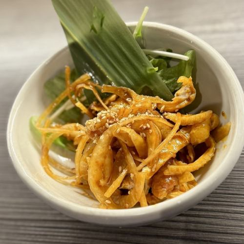雞皮醋味噌 / 雞皮美味