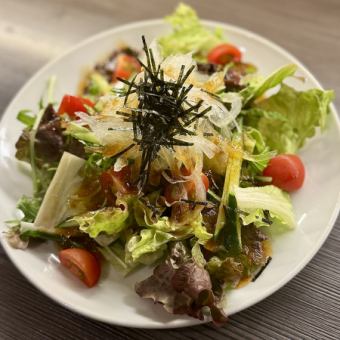 雞肉店蔬菜沙拉