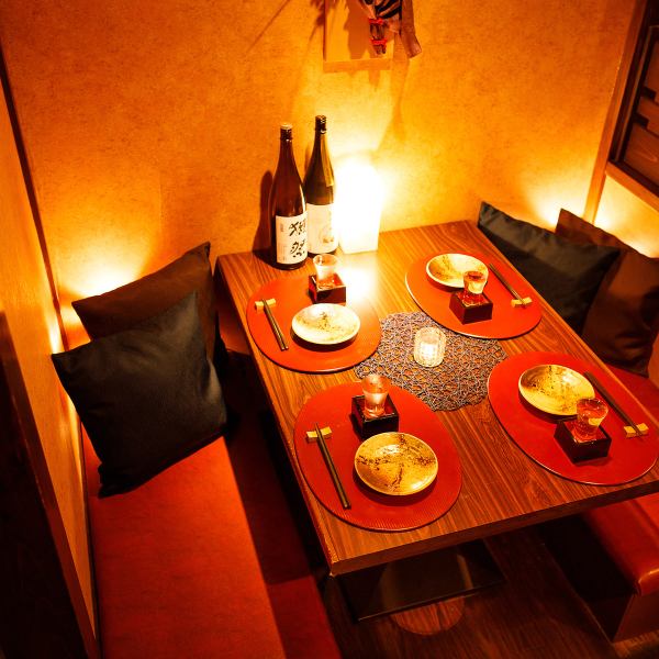 We can guide from 2 people to groups in a private room! The total number of seats is 110! Private banquets are also welcome! All-you-can-eat and drink and 3-hour all-you-can-drink courses start from 3,000 yen.Enjoy seasonal gastronomy with craftsmanship in a private room at a reasonable price ♪