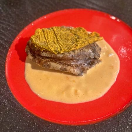 전복과 연어 코스