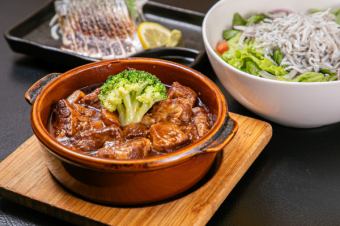 【송년회 추천 코스】산노미야 보리 술 인기 메뉴 요리 전 9품+스탠다드 음료 무제한 5000엔