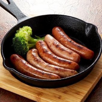 Assortment of 5 kinds of sausage