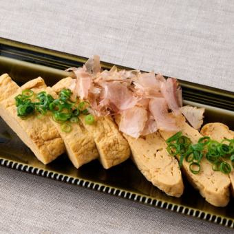 濃厚魚介醤油の卵焼き