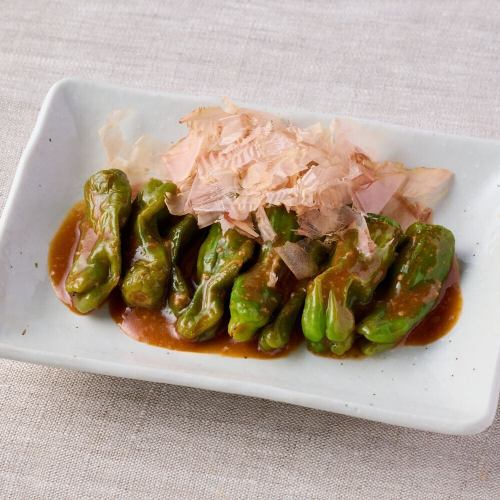 ししとうの辛味噌漬け