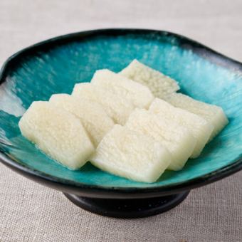 長いもわさび漬け