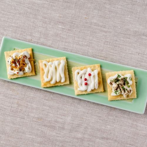 チーズ好きのためのチーズクラッカー