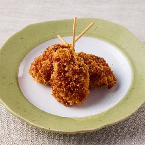 鶏ごぼう串カツ