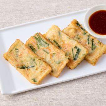 3種野菜のもちもちチヂミ