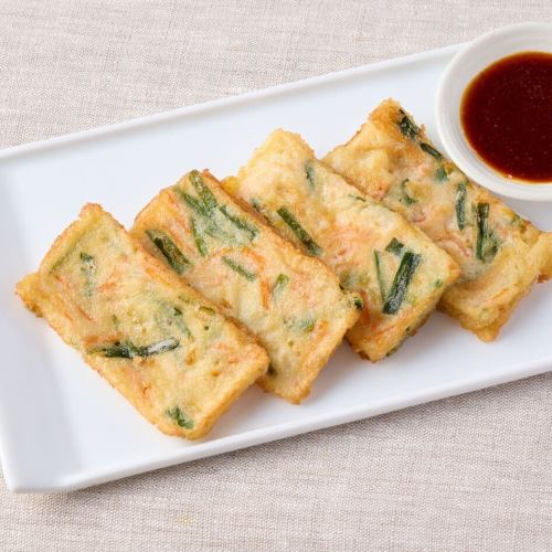 3種野菜のもちもちチヂミ