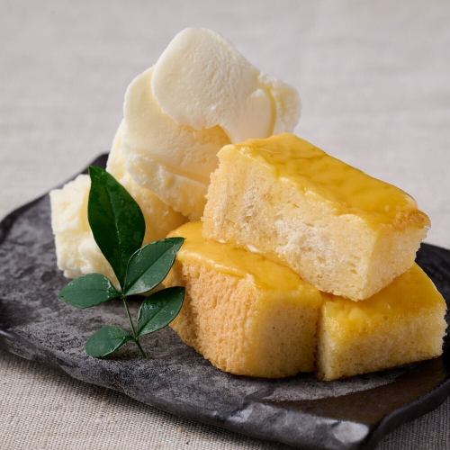 ハニーフレンチトースト＆ミルクジェラート