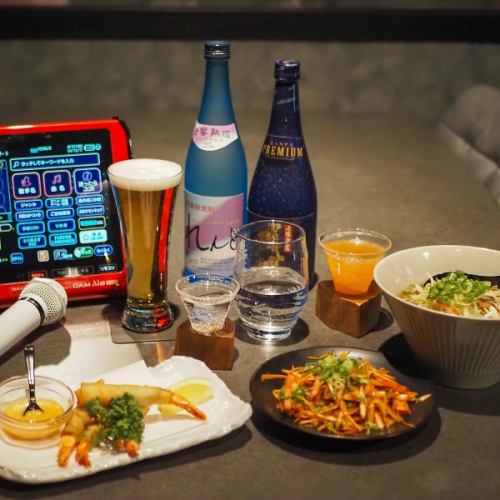 90分飲み放題歌い放題プラン　4000円(税込)　※事前予約お勧め！