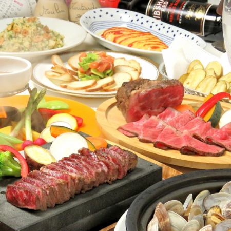 歓送迎会に！大人気のお肉料理が全部食べ飲み放題4400円～♪