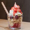 strawberry sundae