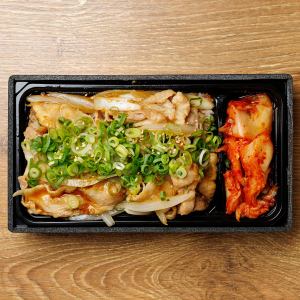 豚しょうが焼き重