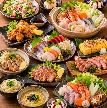 【豪華食材◎3時間飲み放題付】 全10品 『豪華絢爛 KIWAMI鍋コース』 5500円（税込）