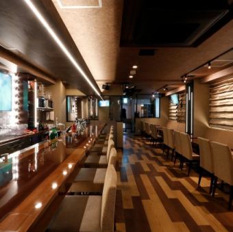 お一人様大歓迎♪お仕事帰りに気軽に立ち寄れるカウンター席です♪