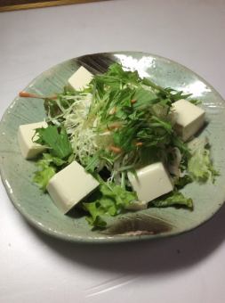 Korean tofu salad