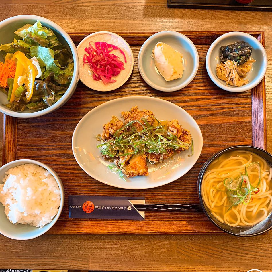 ボリューム満点でバランスのいいランチを1000円(税込)～ご提供！