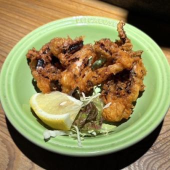 酒の親友 イカゲソ唐揚げ