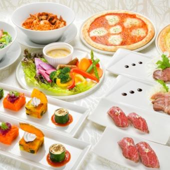 [Tokyo Olive Vegetable H Course] 10 dishes total 4,950 yen (tax included)
