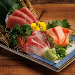 本日のお刺身3点盛り