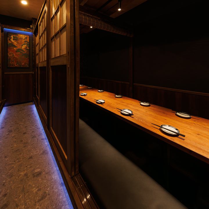 会社宴会・歓送迎会に!周りを気にせず楽しめるくつろぎ個室完備