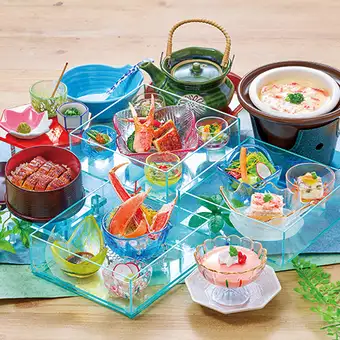 7/1～8/31【うなぎ祭】クリスタル三段重ランチ