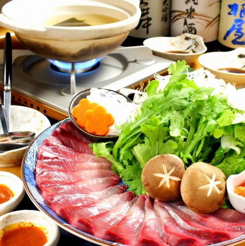 [Recommended for welcome and farewell parties!] Hot pot ♪ Yellowtail shabu course Sashimi, sea urchin chawanmushi, etc.