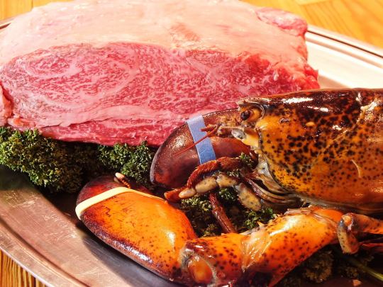 ≪Farewell party/welcome party≫ 11 dishes including lobster crustade and Japanese black beef + 120 minutes [all-you-can-drink] / 6,450 yen