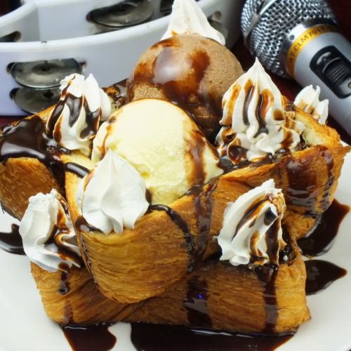 Honey toast chocolate banana regular size