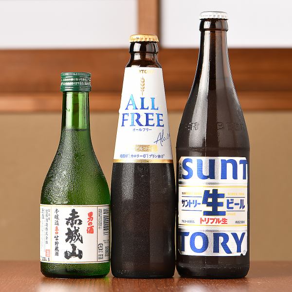 [◇Simple and easy to choose◇] We also offer alcoholic drinks that go well with eel!