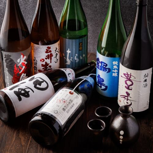 We have a selection of famous sake carefully selected by the manager! Enjoy your favorite alcoholic beverage.